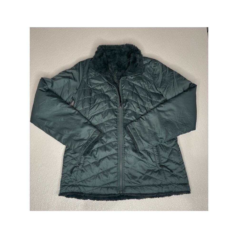 The North Face Mossbud Insulated Reversible Fleece Vest Primaloft Size Small